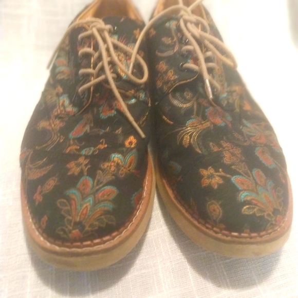 Tom's brocade womens loafers w11 - Picture 2 of 7